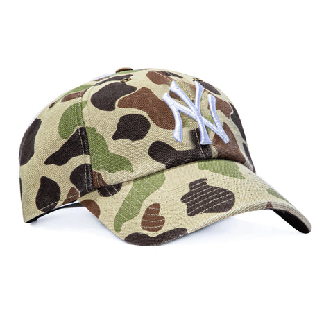 47 Brand x Carhartt New York Yankees Cleanup Adjustable Strapback Hat - Camo 47 Brand