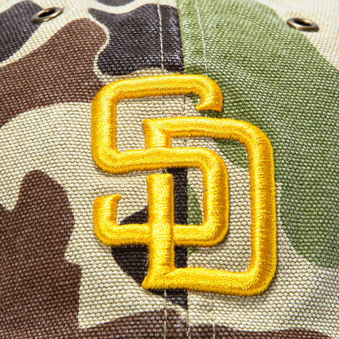 47 Brand x Carhartt San Diego Padres Cleanup Adjustable Strapback Hat - Camo 47 Brand