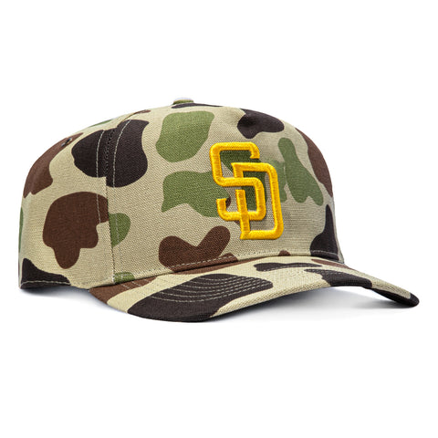 47 Brand x Carhartt San Diego Padres Hitch Adjustable Snapback Hat - Camo 47 Brand