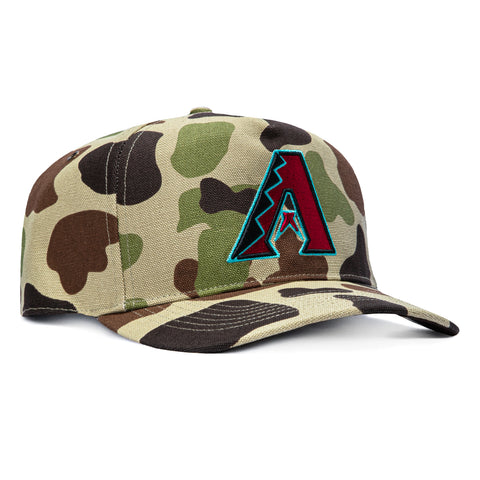47 Brand x Carhartt Arizona Diamondbacks Hitch Adjustable Snapback Hat - Camo 47 Brand