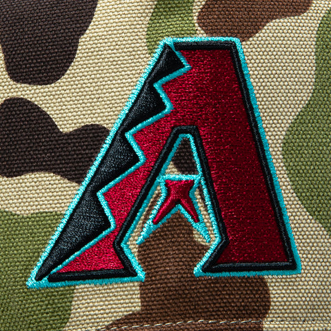 47 Brand x Carhartt Arizona Diamondbacks Hitch Adjustable Snapback Hat - Camo 47 Brand
