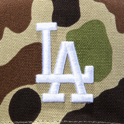 47 Brand x Carhartt Los Angeles Dodgers Hitch Adjustable Snapback Hat - Camo 47 Brand