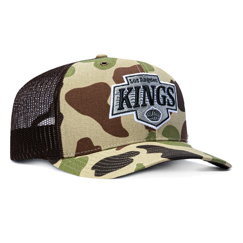 47 Brand x Carhartt Trucker Los Angeles Kings Adjustable Snapback Hat - Camo 47 Brand