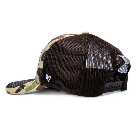47 Brand x Carhartt Trucker Los Angeles Kings Adjustable Snapback Hat - Camo 47 Brand