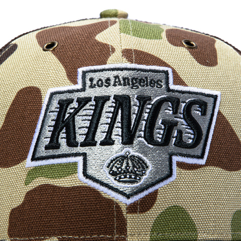 47 Brand x Carhartt Trucker Los Angeles Kings Adjustable Snapback Hat - Camo 47 Brand