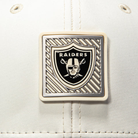 New Era 9Seventy 2026 Training Camp Las Vegas Raiders Stretch-Snap Hat - White, Black New Era