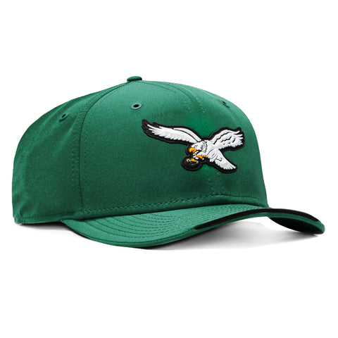 New Era 9Seventy Philadelphia Eagles 2026 NFL Sideline Stretch Snapback Pre-curved Hat - Green New Era