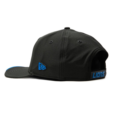 New Era 9Seventy Detroit Lions 2026 NFL Sideline Stretch Snapback Pre-curved Hat - Black New Era