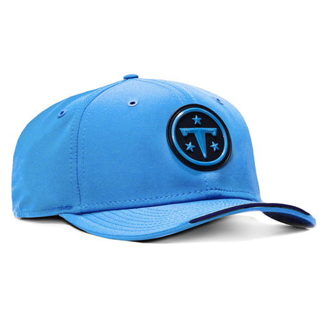 New Era 9Seventy Tennessee Titans 2026 NFL Sideline Stretch Snapback Pre-curved Hat - Blue New Era