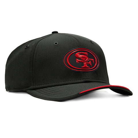 New Era 9Seventy San Francisco 49ers 2026 NFL Sideline Stretch Snapback Pre-curved Hat - Black New Era