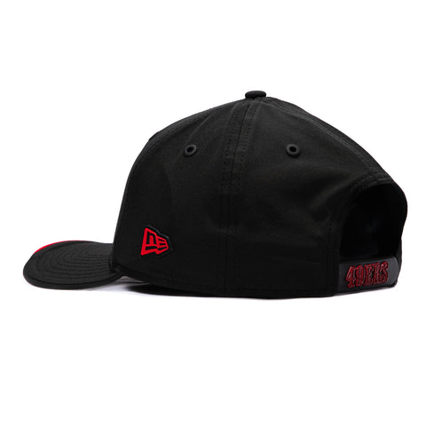 New Era 9Seventy San Francisco 49ers 2026 NFL Sideline Stretch Snapback Pre-curved Hat - Black New Era
