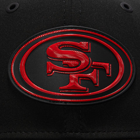 New Era 9Seventy San Francisco 49ers 2026 NFL Sideline Stretch Snapback Pre-curved Hat - Black New Era