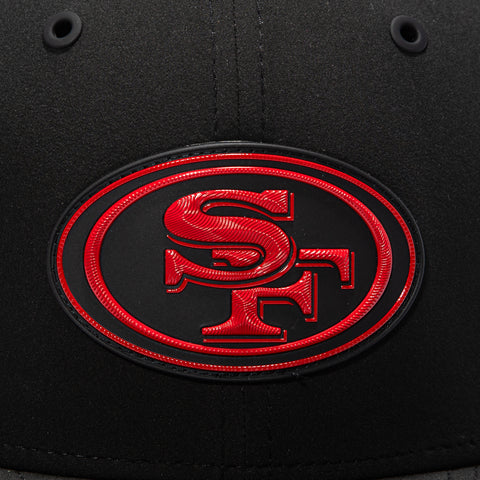 New Era 9Fifty San Francisco 49ers 2026 NFL Sideline Snapback Hat - Black New Era