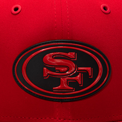 New Era 9Fifty San Francisco 49ers 2026 NFL Sideline Snapback Hat - Red New Era
