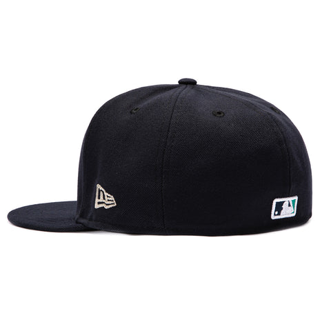New Era 59Fifty Authentic Collection Seattle Mariners 50th Anniversary Patch Game Hat - Navy New Era