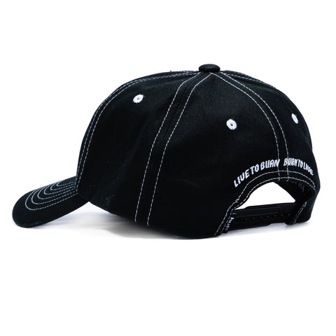 HUF Spitfire Union Snapback Hat - Black Huf