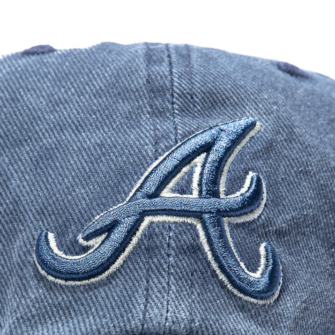 47 Brand Back to School Atlanta Braves Cleanup Strapback Adjustable Hat - Royal 47 Brand