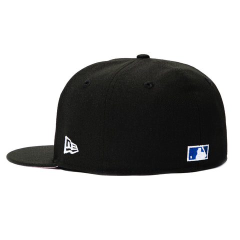 New Era 59Fifty Kansas City Royals 2012 All Star Game Patch Pink UV Hat - Black, White New Era
