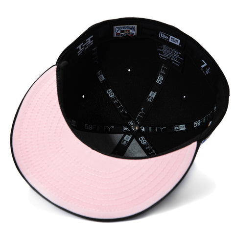 New Era 59Fifty Kansas City Royals 2012 All Star Game Patch Pink UV Hat - Black, White New Era