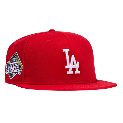New Era 59Fifty Los Angeles Dodgers Viva Los Dodgers Patch Hat - Red, White New Era