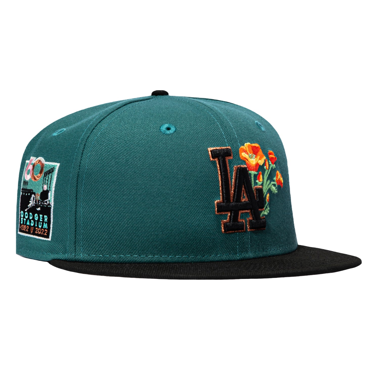 New Era 59Fifty Los Angeles Dodgers 60th Anniversary Stadium Patch