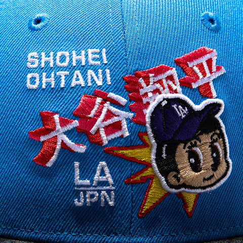 2TONE DODGERS OHTANI ANIME LBL/BLK New Era