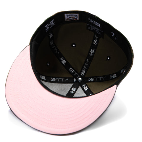 New Era 59Fifty Detroit Tigers 1945 Logo Patch Arch Pink UV Hat - Camo New Era