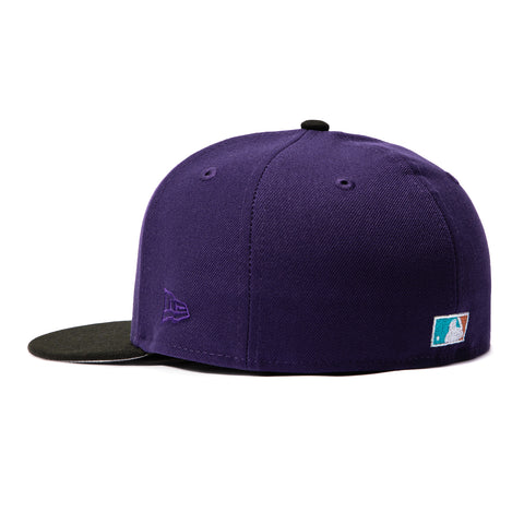 2TONE DBACKS INAUG UPSIDE D PUR/BLK New Era