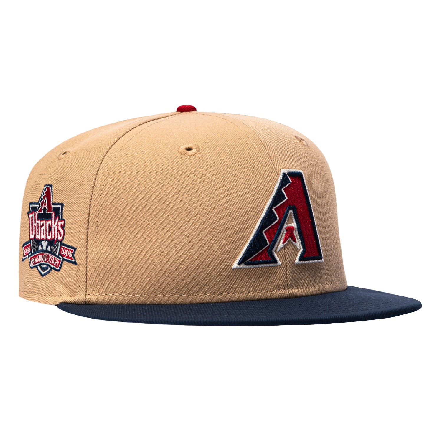 New Era 59Fifty Arizona Diamondbacks 10th Anniversary Patch A Red