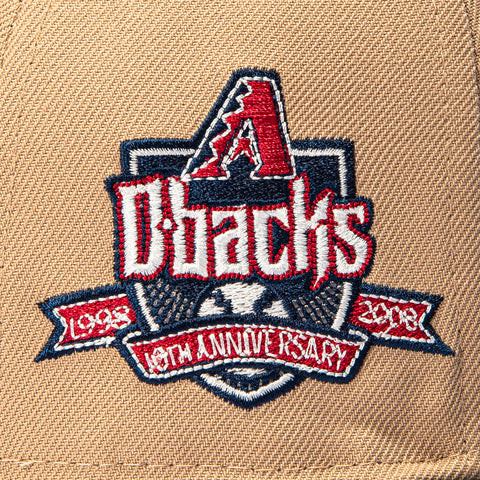 RED UV 2TONE DBACKS 10TH A KHK/NVY New Era