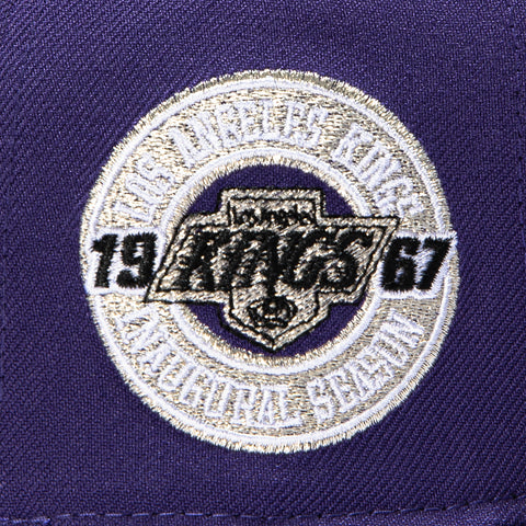 2TONE LA KINGS INAUG PUR/BLK New Era