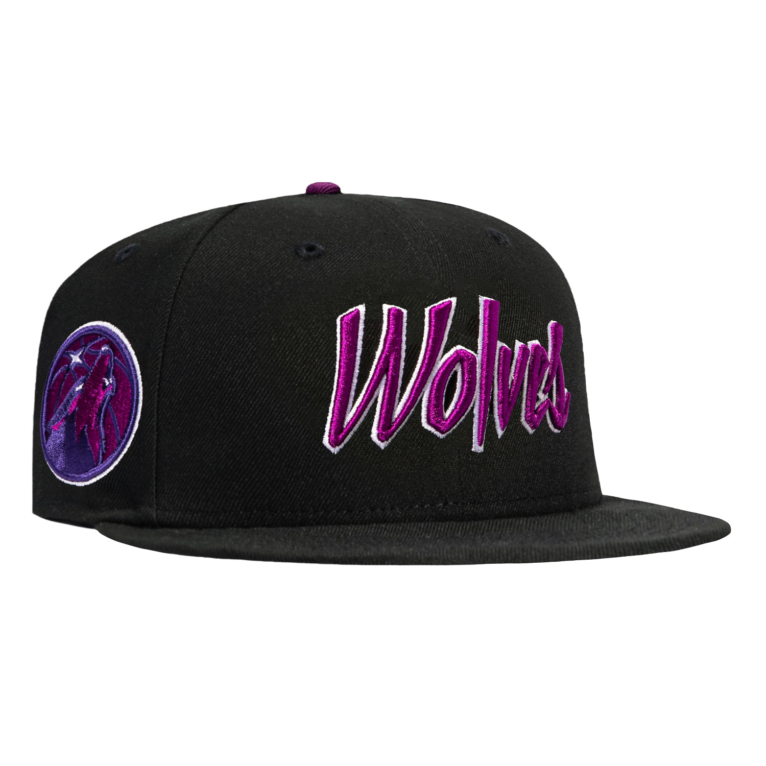 New Era 59Fifty Minnesota Timberwolves City Logo Patch Script Hat