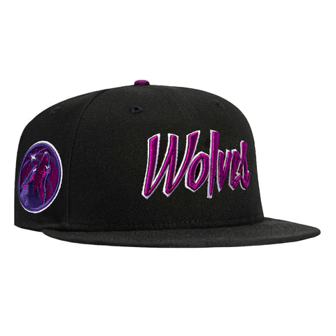 5950 WOLVES CITY SCRIPT BLK/PUR New Era