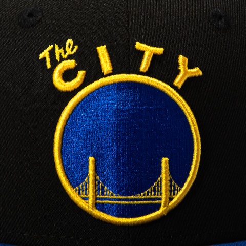 New Era 59Fifty Golden State Warriors 1969 Hat - Black, Royal New Era