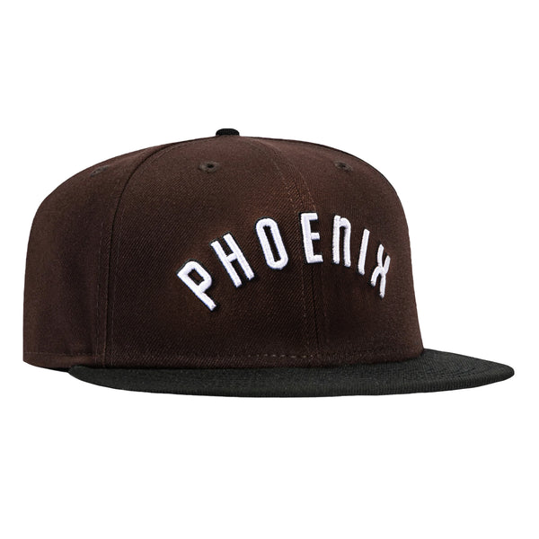 New Era 59Fifty Phoenix Suns 1973 Word Hat - Brown, Black – Hat Club