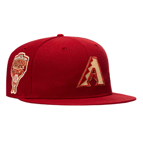 ROTTEN APPLE 2TONE DBACKS INAUG A BRK/CRD New Era