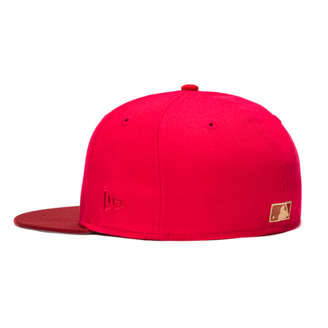 ROTTEN APPLE 2TONE TIGERS WS84 RED/BRK New Era