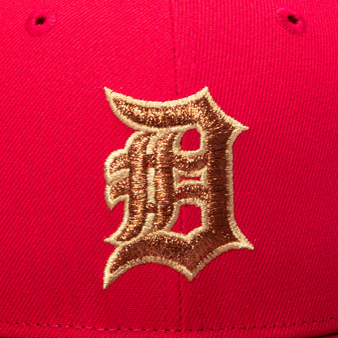 ROTTEN APPLE 2TONE TIGERS WS84 RED/BRK New Era