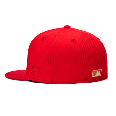 ROTTEN APPLE 2TONE TWINS ASG14 RED/RED New Era