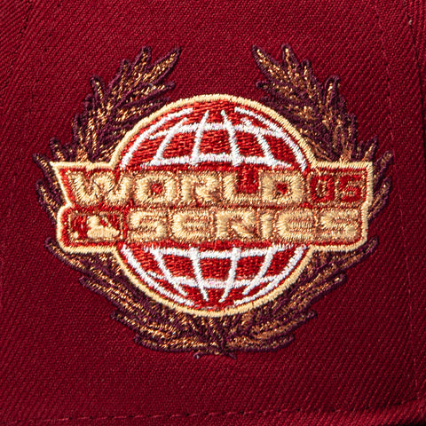 ROTTEN APPLE 2TONE WHITE SOX WS05 CRD/MRN New Era