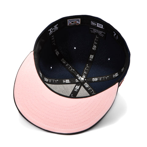 PINK UV 2TONE DODGERS JR100 SCRIPT NVY/BLK New Era