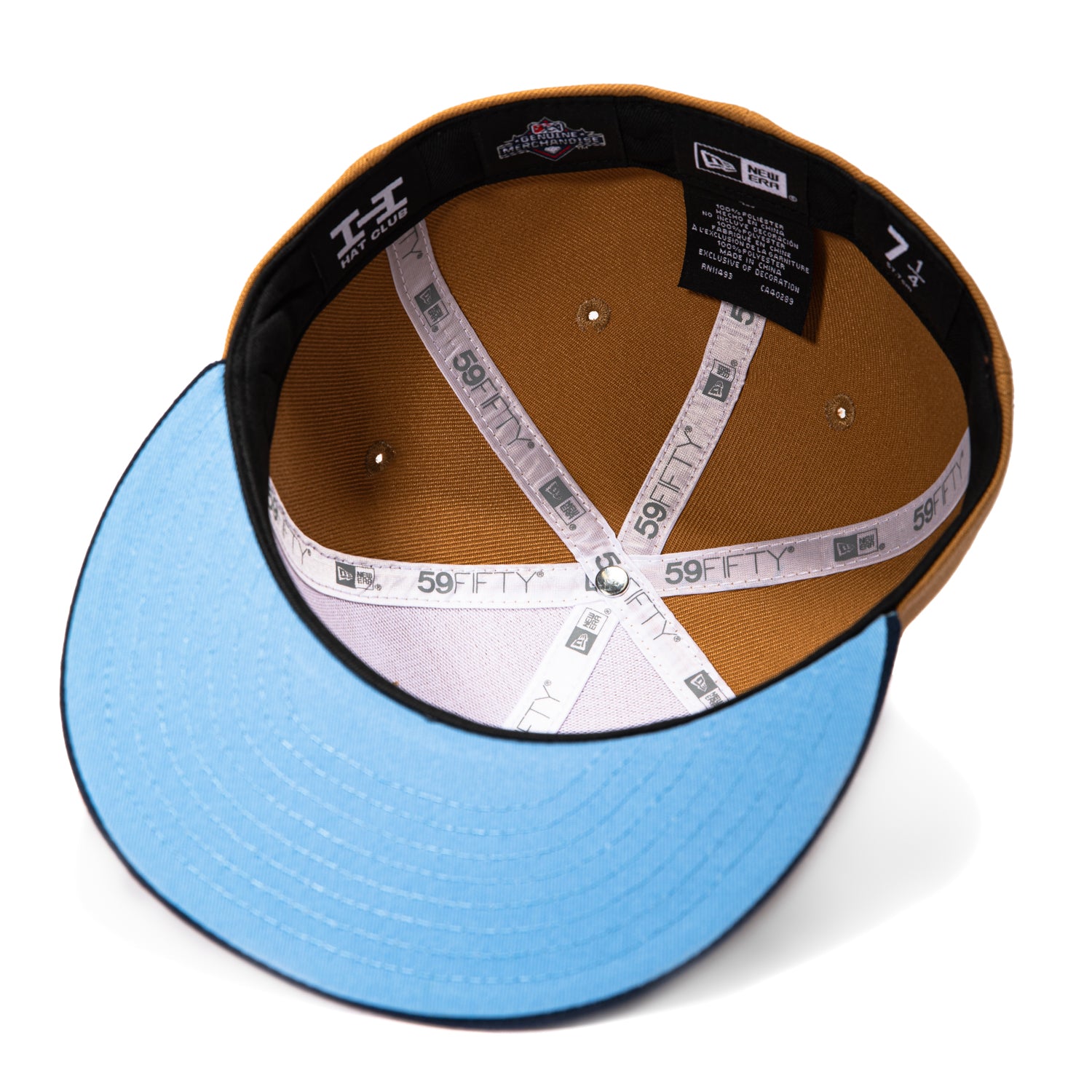 New Era 59Fifty Slayer Winston Salem Dash Wart Hogs Light Blue UV