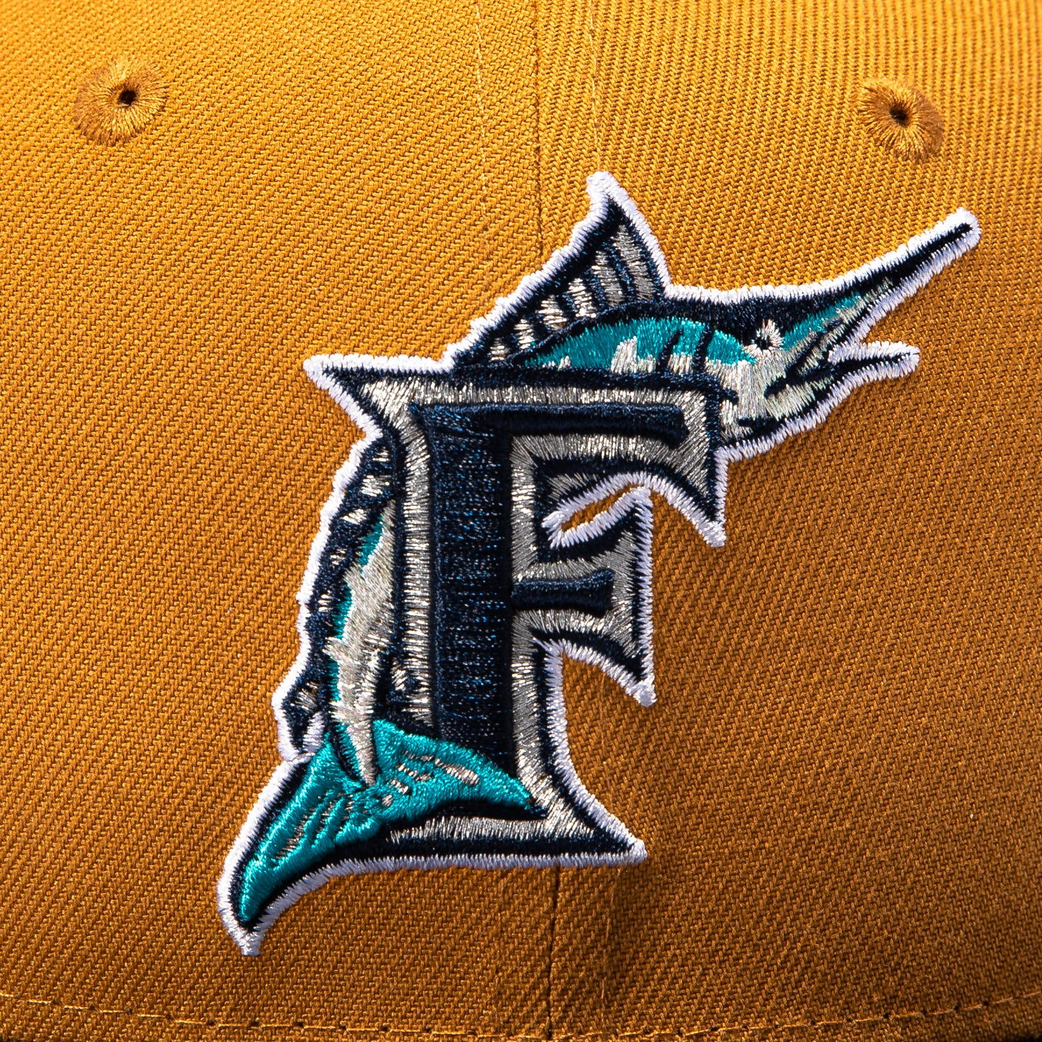 New Era 59Fifty Miami Marlins 1993 Inaugural Patch Hat - Khaki