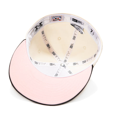 New Era 59Fifty Kansas City Royals 40th Anniversary Patch BP Pink UV Hat - White, Black New Era