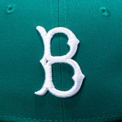 New Era 59Fifty Brooklyn Dodgers 1942 All Star Game Patch Hat - Teal, Black New Era