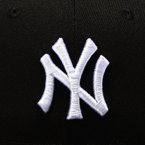 New Era 59Fifty New York Yankees 2001 All Star Game Patch Pink UV Hat - Black New Era