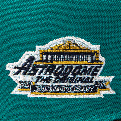 New Era 59Fifty Houston Astros 30th Anniversary Patch Hat - Teal, Black New Era