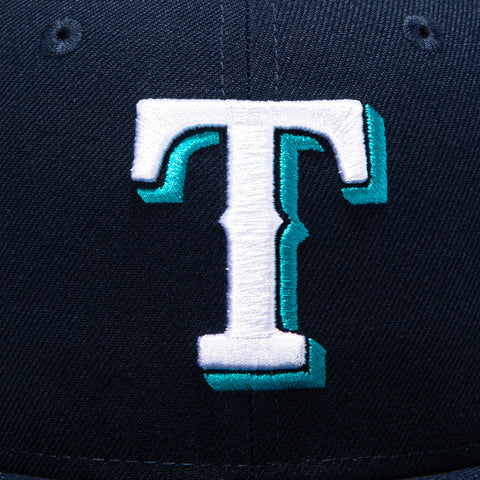 New Era 59Fifty Texas Rangers 2024 All Star Game Patch Hat - Navy, Teal New Era