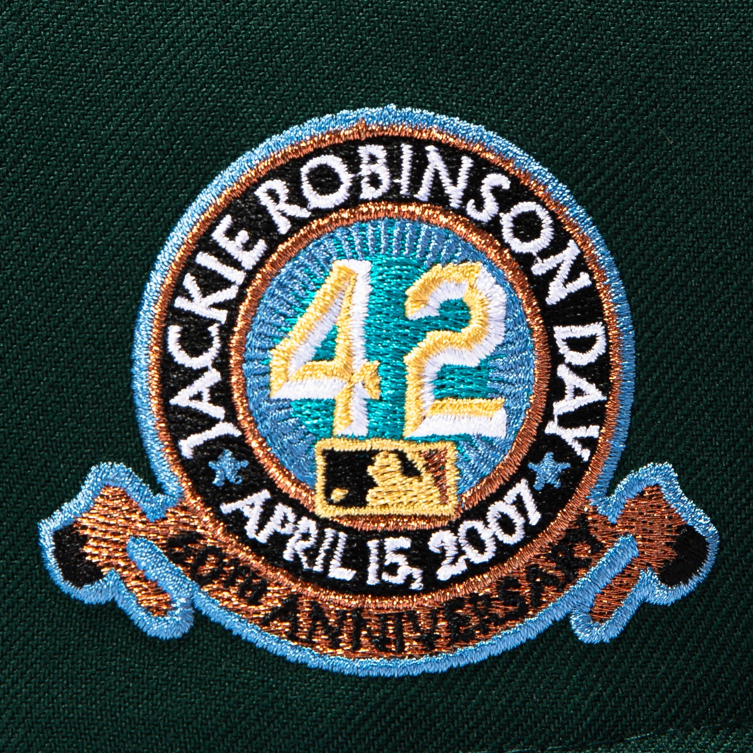 New Era 59Fifty Los Angeles Dodgers Jackie Robinson 42 Patch Light