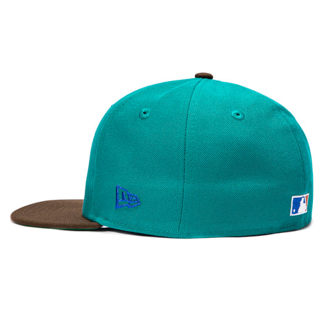 New Era 59Fifty Arizona Diamondbacks Inaugural Patch D Hat - Teal, Brown New Era